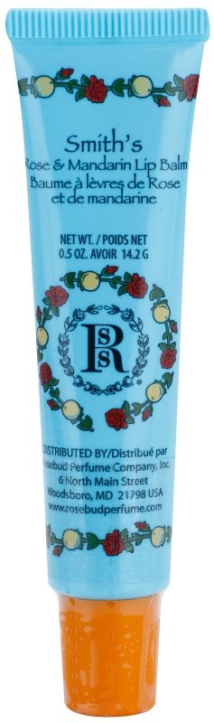 Rosebud Perfume Co. Smith`s Rose & Mandarin Lippenbalsam in der Tube